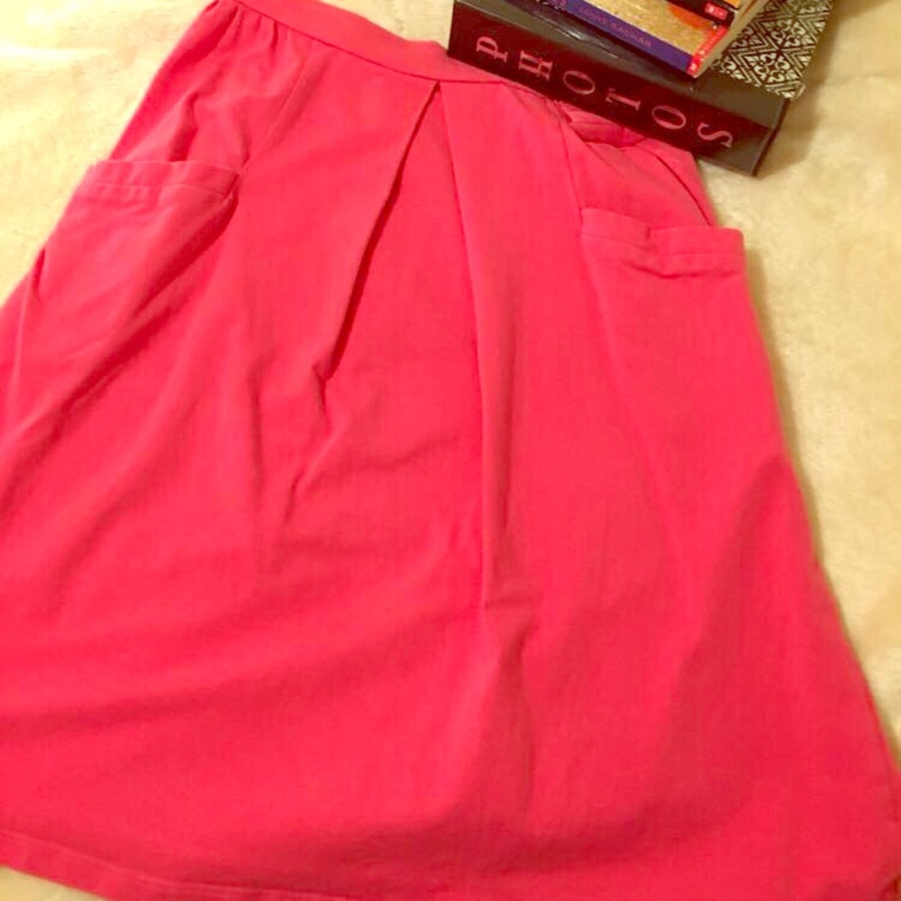 Pink skirt